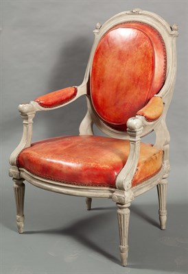 Lot 358 - Set of Four Italian Neoclassical Style Painted...