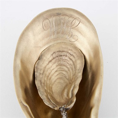 Lot 324 - Gorham Sterling Silver and Parcel Gilt Oyster...