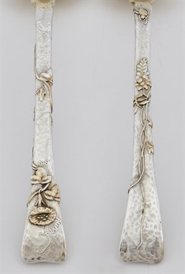 Lot 345 - Pair of Tiffany & Co. Sterling Silver and...