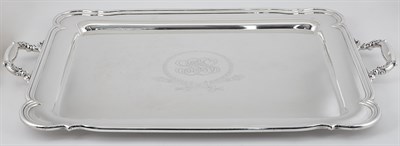Lot 363 - Durgin Co. Sterling Silver Two Handle Tray...