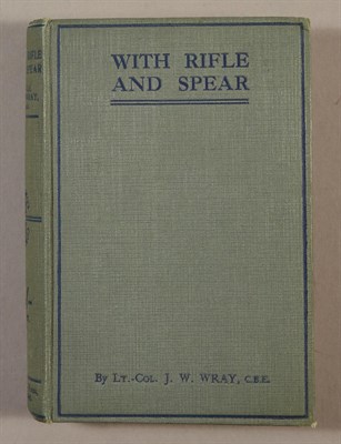 Lot 334 - WRAY, J. W. With Rifle and Spear....
