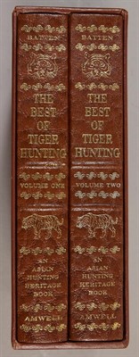 Lot 33 - BATTEN, JOHN H. The Best of Tiger Hunting. An...