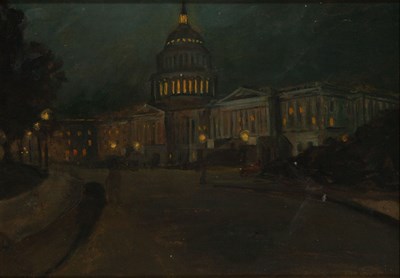 Lot 78 - Ruel Pardee Tolman American, 1878-1954 Capital...