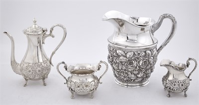 Lot 297 - Four Pieces of Stieff Sterling Silver...