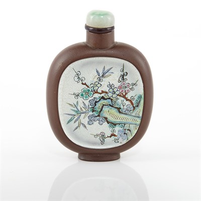 Lot 272 - Chinese Yixing Snuff Bottle Daoguang Period...