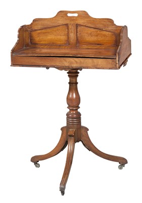 Lot 462 - William IV Mahogany Bookstand Height 39 inches,...