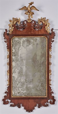 Lot 215 - Chippendale Mahogany Parcel-Gilt Mirror 18th...