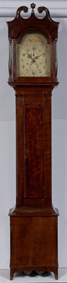 Lot 258 - Federal Mahogany Tall Case Clock L. Watson,...