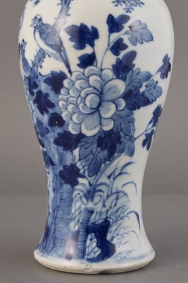 Lot 199 - Chinese Blue and White Glazed Porcelain Vase...