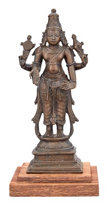Lot 71 - Bronze Figure of Vishnu Circa 14th/15th...