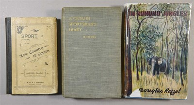 Lot 281 - [SPORT IN CEYLON] Three titles. Comprising:...