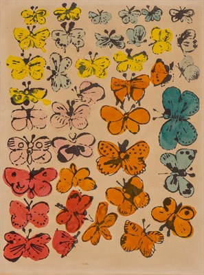 Lot 1155 - Andy Warhol (1928-1987) HAPPY BUTTERFLY DAY...
