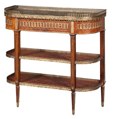 Lot 141 - Louis XVI Style Gilt-Metal Mounted Fruitwood...
