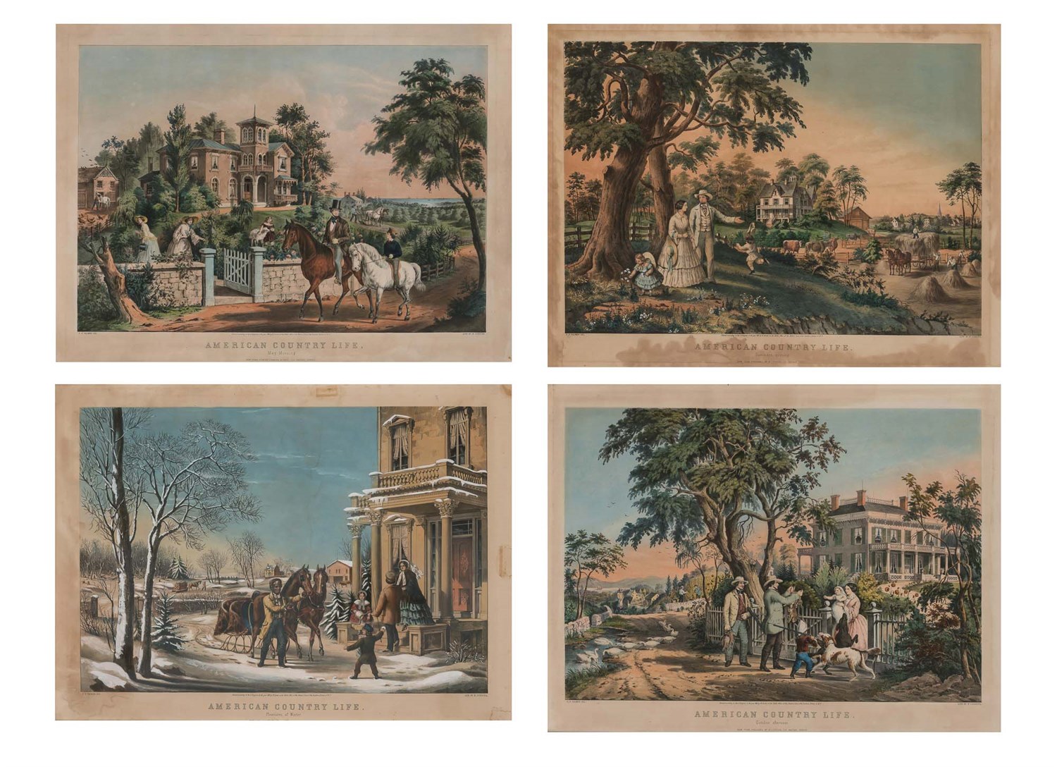 Lot 97 - Nathaniel Currier (1813-1888), publisher...