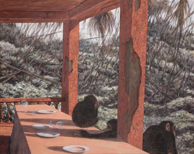 Lot 1025 - Ernesto Barreda Fabres Chilean, 1927-2014 El...