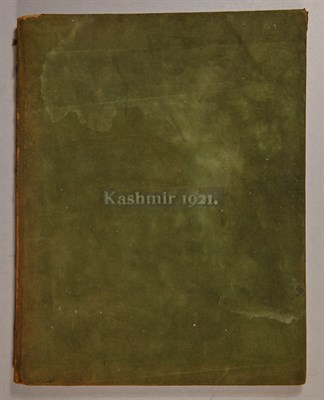 Lot 15 - [ANONYMOUS] Kashmir 1921 [cover title]. N.p.:...