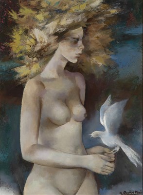 Lot 64 - Ramon Aguilar More Spanish, 1924-2015 Woman...