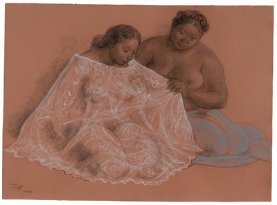 Lot 1012 - Francisco Zuniga Mexican, 1912-1998 La Novia,...