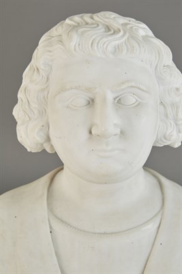 Lot 14 - Japanese Ceramic Satsuma Bust of Columbus...