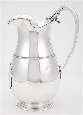 Lot 314 - American Sterling Silver Water Pitcher of...