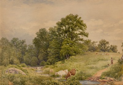 Lot 56 - John William Hill American, 1812-1879 Eckerson...