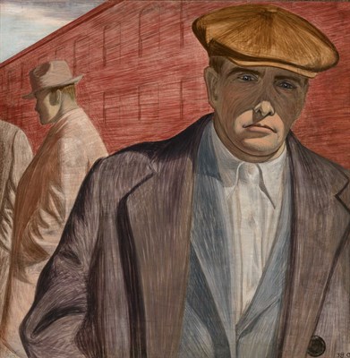 Lot 91 - Saul Levine American, 1915-1995 The Unemployed,...