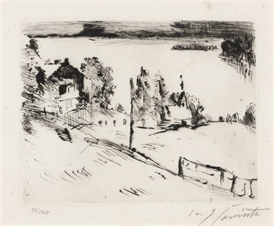 Lot 40 - Lovis Corinth (1858-1925) WALCHENSEE MIT...