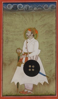 Lot 40 - Indian School Possibly 18th century Prince in...