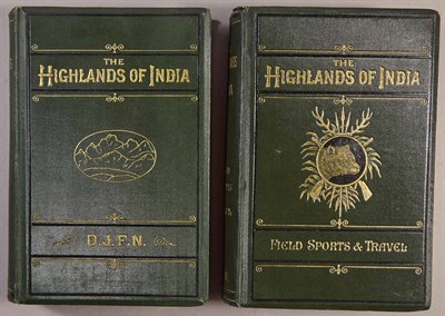 Lot 220 - NEWALL, D. J. F. The Highlands of India...