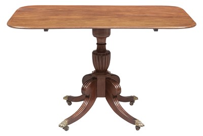 Lot 283 - Regency Inlaid Mahogany Breakfast Table 19th...