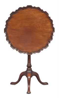Lot 294 - George II Mahogany Tripod Stand 18th Century...