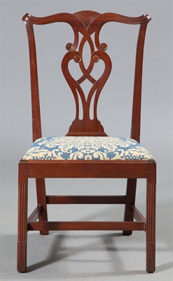 Lot 210 - Chippendale Mahogany Side Chair Newport, Rhode...