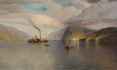 Lot 63 - R. F. Durham 19th/20th Century View of Storm...