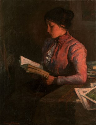 Lot 53 - Augustus Gerdes American, 1869-1952 Woman...
