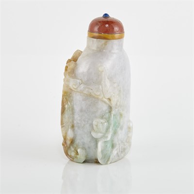 Lot 311 - Chinese Jadeite Snuff Bottle Qing Dynasty Of...