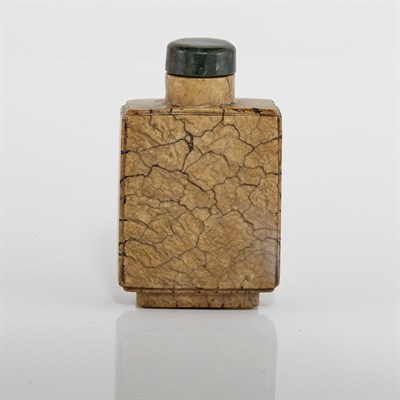 Lot 330 - Chinese Chicken Bone Jade Snuff Bottle Of...