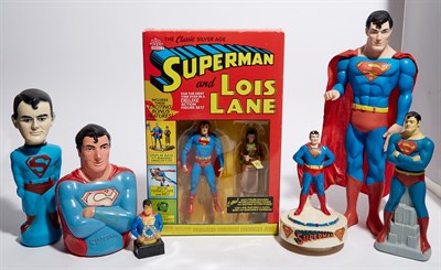 Lot 268 - Group of Superman Collectibles Circa 1942-2001...