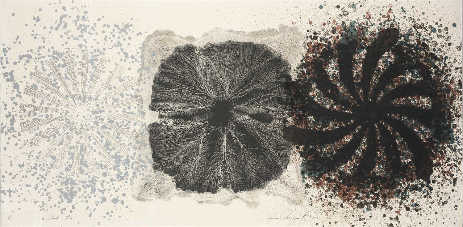 Lot 187 - James Rosenquist BLACK TIE (G. 121) Color...
