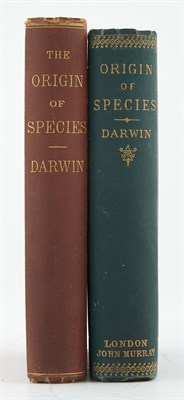 Lot 64 - DARWIN, CHARLES On the Origin of Species. Two...