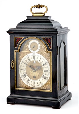 Lot 369 - George I Ebony-Veneered and Brass-Mounted...