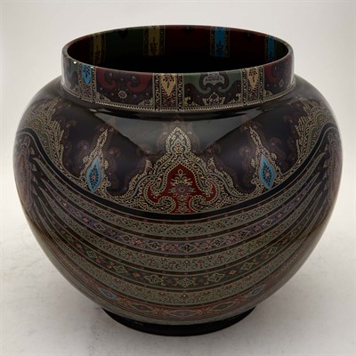 Lot 186 - Etro Ceramic Jardinière Height 12 inches,...