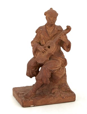 Lot 308 - Louis XVI Style Plaster Chinoiserie Figure of...