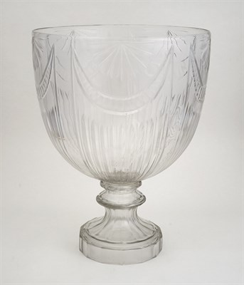 Lot 449 - Cut Glass Centerpiece Bowl Height 18 3/8...