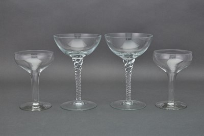 Lot 448 - Group of Colorless Glass Stemware...