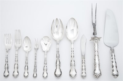 Lot 287 - Gorham Sterling Silver Strasbourg Pattern...