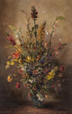 Lot 49 - Francisco Sans Huguet Spanish, b. 1926 Floral...