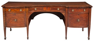 Lot 434 - George III Inlaid Mahogany Sideboard Circa...