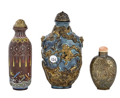 Lot 115 - Group of Three Miscellaneous Chinese Snuff...