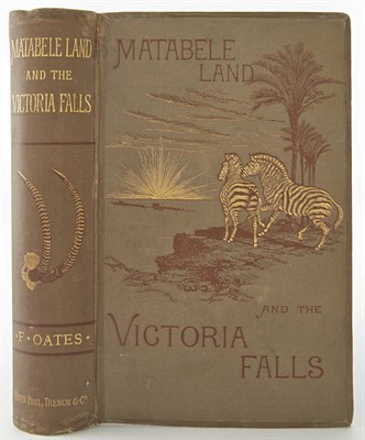 Lot 284 - OATES, FRANK Matabele Land and the Victoria...