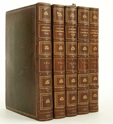 Lot 77 - CHAUCER, [GEOFFREY] The Canterbury Tales of...